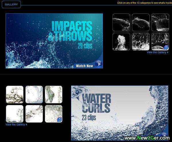 【迅雷&电驴资源】Digital Juice 影视级视频水素材系列-影创院