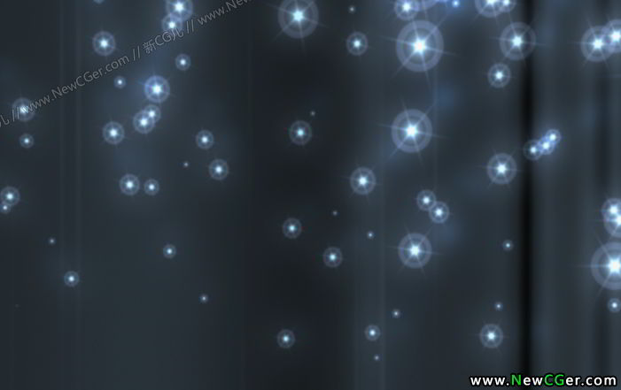 缓缓落下的星星点点背景视频素材-影创院