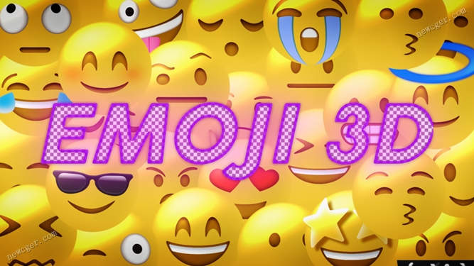 27个有趣可爱的三维Emoji表情动画视频素材-影创院
