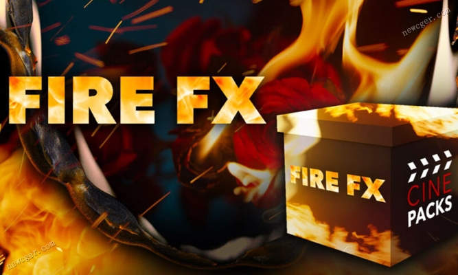 25个4K级震撼火焰爆裂燃烧视觉特效视频素材，含LUTS预设和音效素材-影创院