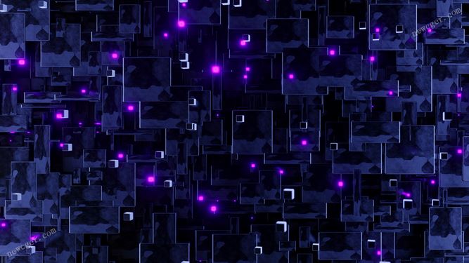 在科技背景上向前飞行的俯视图运动图形循环视频素材-影创院