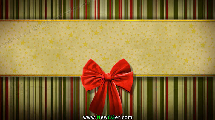 圣诞节礼物背景高清循环素材 Waiting For Presents-创富院