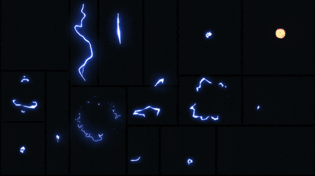 AE脚本-1850种手绘动漫雷电能量爆炸游戏火焰烟雾流体MG动画元素 RTFX v2.8.1+视频素材