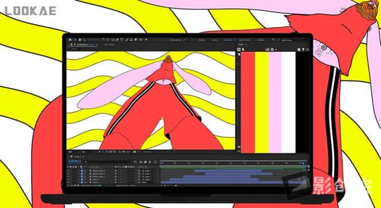 AE脚本-调色板快速配色工具 GoodBoy Ninja Colors v1.51 Win/Mac-影创院