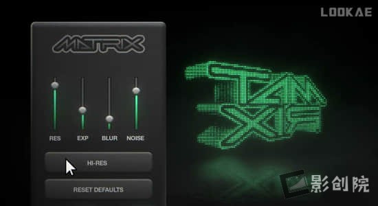AE脚本-快速生成复古屏幕像素赛博朋克视觉特效 FredPelle – Matrix Win/Mac-LookAE.com AE脚本-快速生成复古屏幕像素赛博朋克视觉特效 FredPelle – Matrix Win/Mac