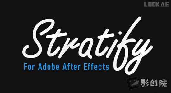 AE脚本-图层偏移交错排列工具 Stratify v1.0+使用教程-创富院