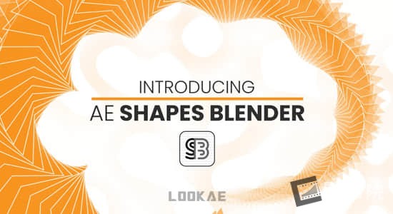 AE脚本-形状图形路径偏移混合动画制作 AE Shapes Blender 1.2.0+使用教程-创富院