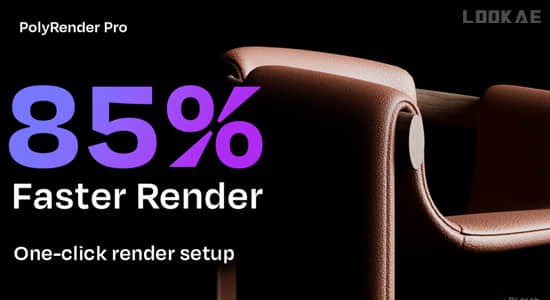 Blender插件-渲染加速输出优化工具 Poly Render Pro V3.2-影创院
