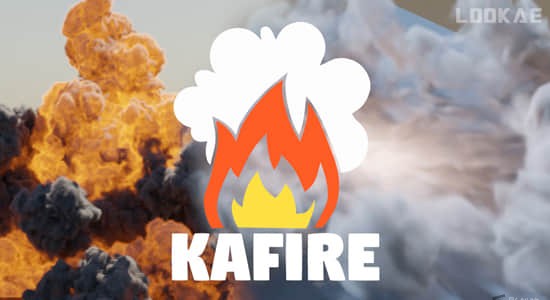 Blender插件-真实火焰爆炸特效 KaFire V1.1.6-影创院