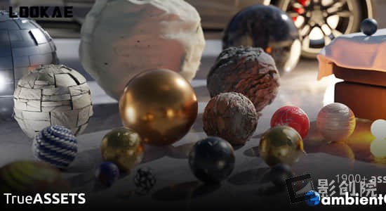 Blender插件-材质贴图工程预设标记管理器 True-Assets v4.5.10-影创院