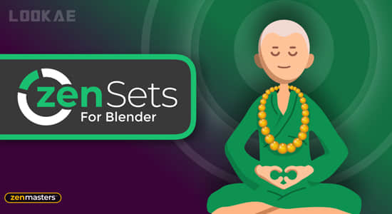 Blender插件-创建管理网格元素顶点组 Zen Sets v2.4.4.0-影创院