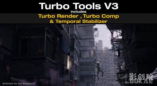 Blender插件-加快渲染速度 Turbo Render V3.0-影创院