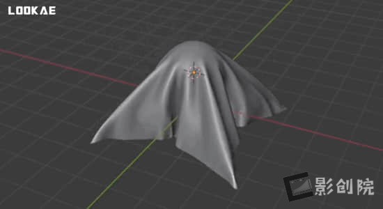 Blender插件-简单布料模拟生成器 ClothMaster-影创院