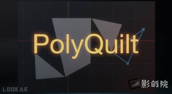 Blender插件-快捷建模工具 PolyQuilt V1.3.1-影创院