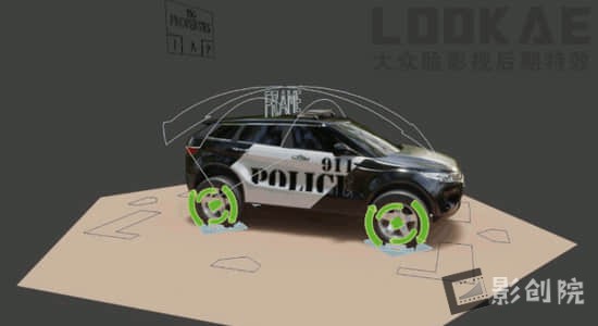 Blender插件-汽车动画绑定和卡通纹理材质着色器预设 Blender Market – Car-Rig Pro“Blender Kit”v1.4 + Eevee Toon Shaders-影创院
