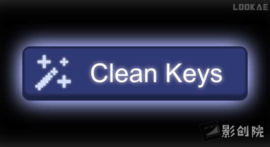 Blender插件-清理删除动画数据工具 Clean Keys v1.0-影创院