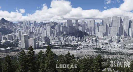 Blender插件-三维城市建筑地形场景生成工具 SceneCity v1.8.1-影创院