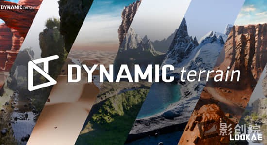 Blender插件-三维地形地貌生成器 Dynamic Terrain V1.0-创富院