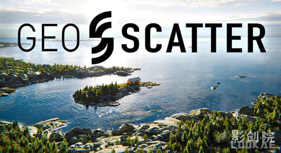 Blender插件-三维花草植物自然景观生成器 Geo-Scatter 5.4.2-影创院