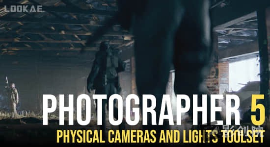 Blender插件-摄像机真实物理灯光自动对焦工具 Photographer v5.4.1+预设库-影创院