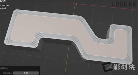 Blender插件-添加内切面效果 Round Inset V2.01-影创院