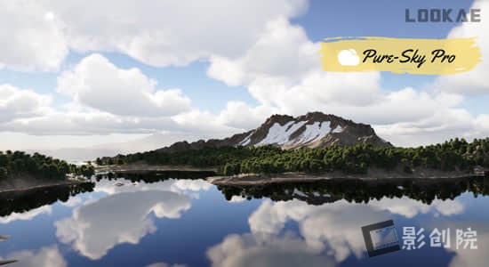 Blender插件-天空丁达尔真实光效预设 Pure-Sky Pro V6.0.84-影创院