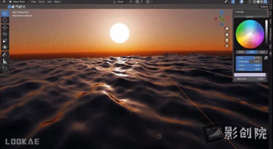 Blender插件-天空模拟生成器 Pro Sky V1.0-影创院