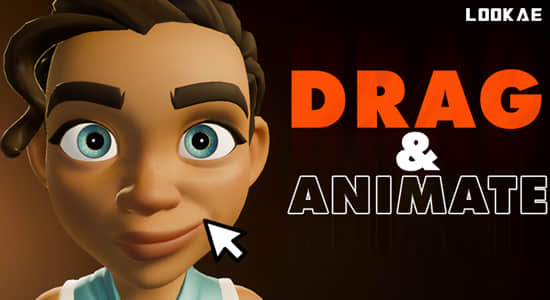 Blender插件-一键拖拽骨骼绑定动画制作工具 Blaze Animate V1.0.3+使用教程-影创院