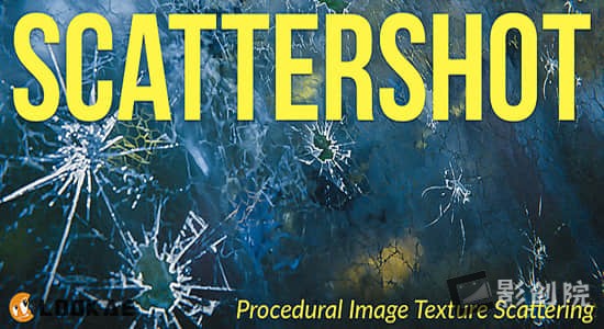 Blender插件-着色器贴图融合编辑控制器 Scattershot V1.10.0-影创院