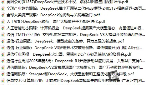 DeepSeek券商报告合集-创富院