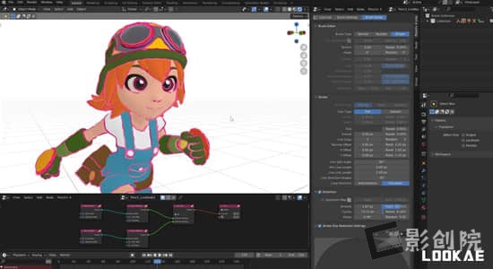 卡通材质三渲二Blender插件 PSOFT Pencil+ 4 Line for Blender Win+Render App-影创院