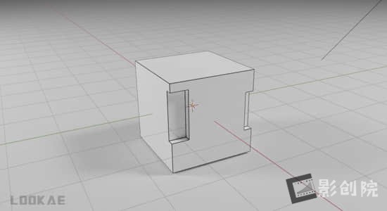 模型边框线条着色器资产Blender预设 Basic Edge Shader-创富院