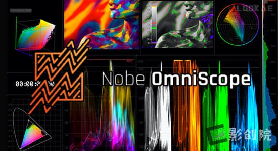 Nobe OmniScope 1.10.137 Win/Mac达芬奇/AE/PR/OFX视频调色万能示波器插件-影创院
