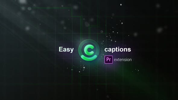 PR脚本-快速标记导入导出添加SRT字幕工具 Easy Captions for Premiere Pro Search Edit SRT Files-影创院