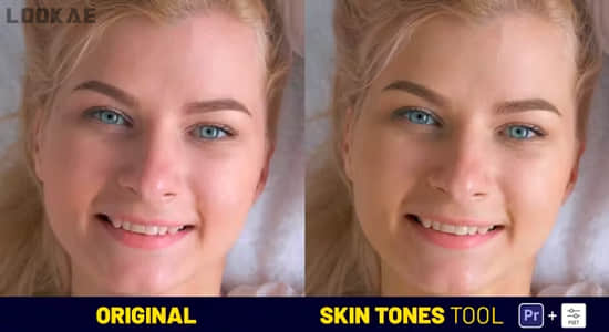 PR预设-123种人像皮肤修正调整美容工具 Skin Tones Tool-影创院