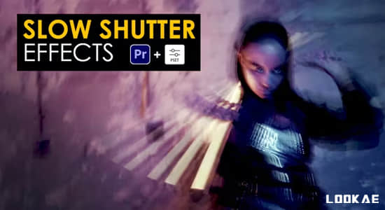 PR预设-视频抽帧慢速快门拖影拖尾视觉特效 Slow Shutter Effects-影创院
