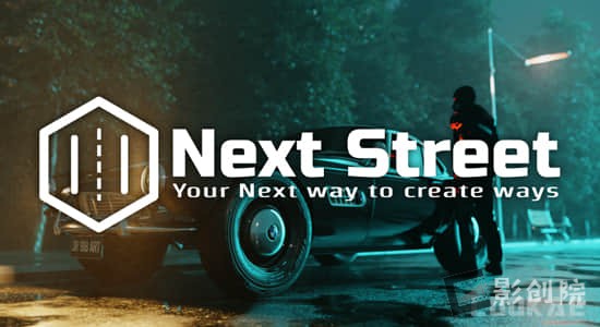 三维街道生成Blender插件 Next Street V3.3.7c-影创院