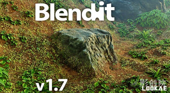 三维模型环境融合Blender插件 Blendit v1.7.1 Add-on-影创院