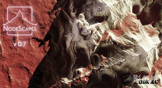 三维自然地形生成Blender插件 NodeScapes V0.8-影创院
