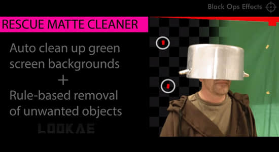 中文汉化AE/PR插件-自动清除抠像背景残留 Rescue Matte Cleaner v1.0 Win/Mac版+使用教程-影创院