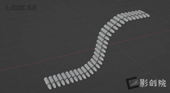 自定义路径复制克隆Blender插件 Loop Copier v2.4.1-影创院