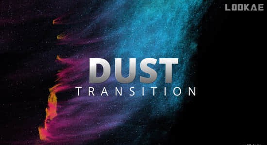 Mac苹果版AE插件-粉尘粒子消散溶解转场过渡特效 Dust Transition V1.0.1-影创院