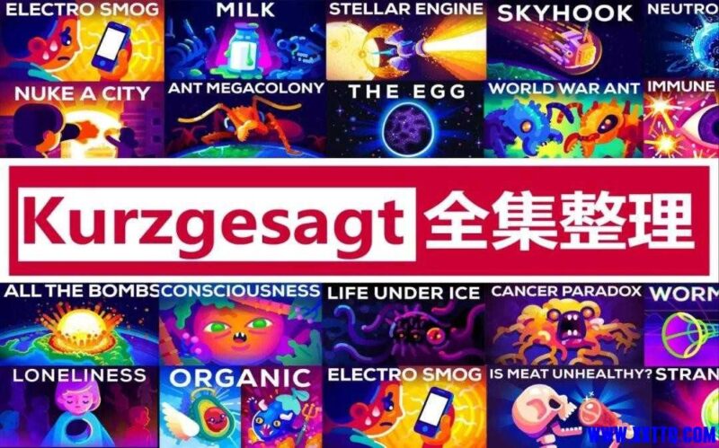 Kur英语科普动画简而言之kurzgesagt(中英字幕)-创富院