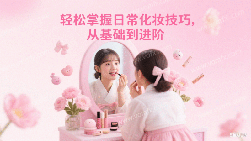 日常化妆中文视频教程-创富院