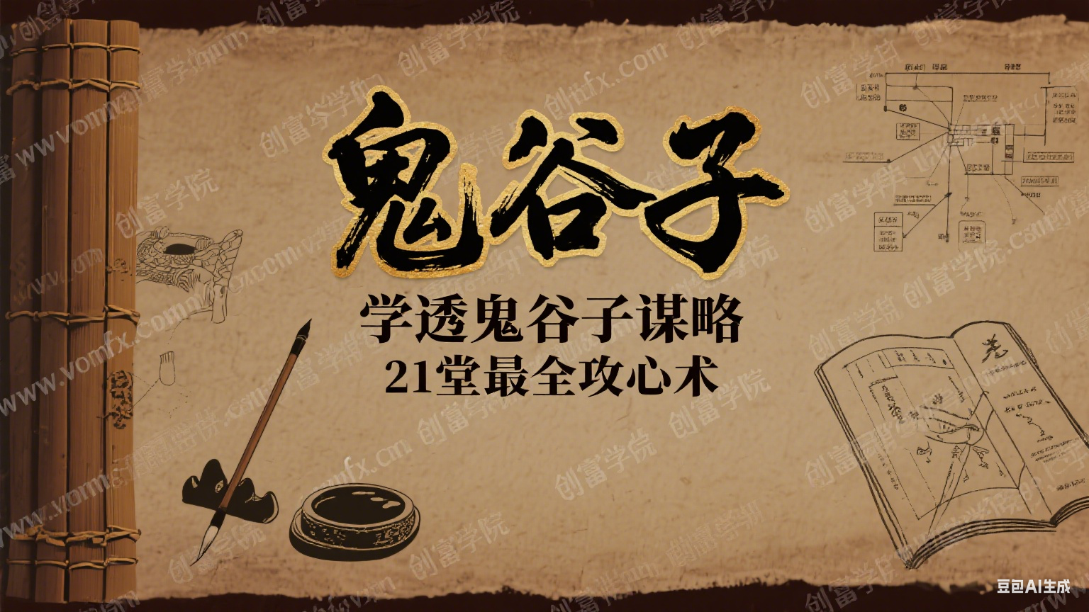 学透鬼谷子谋略 21堂最全攻心术-创富院