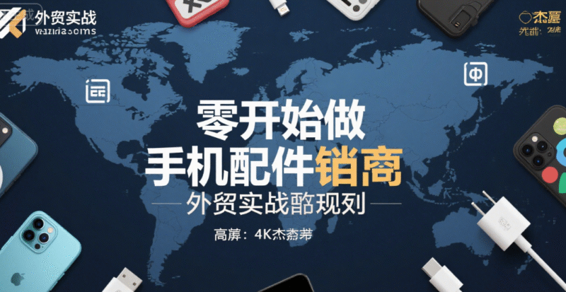 从零开始做手机配件生意：外贸实战全攻略-创富院