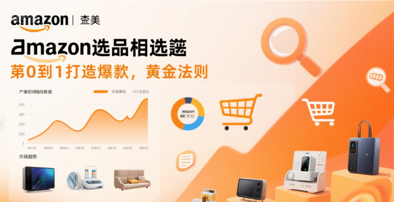 亚马逊选品秘籍：从0到1打造爆款的黄金法则-创富院