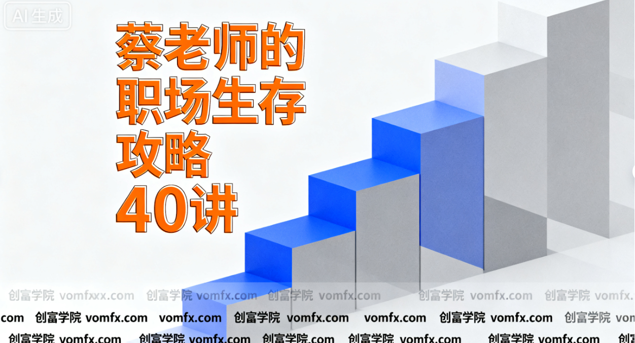 蔡老师的职场生存攻略40讲-创富院