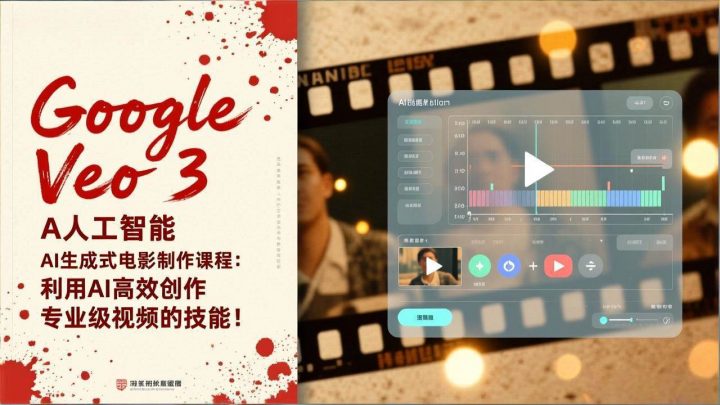 （17032期）Google Veo 3人工智能AI生成式电影制作课程：利用AI高效创作专业级视频的技能！-创富院