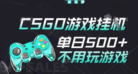 25年CSGO游戏搬砖，全自动挂G，不需要玩游戏，手机操作日入3张(不是汇率搬砖)【揭秘】-创富院